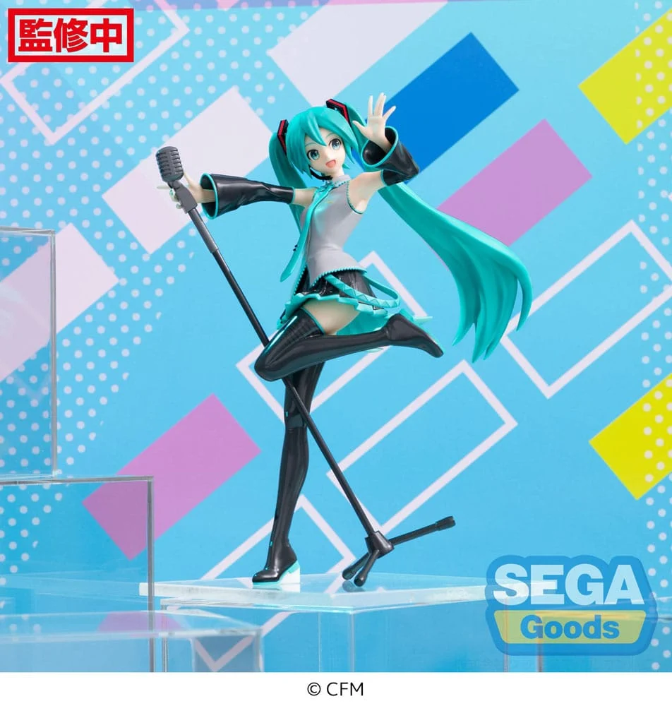 HATSUNE MIKU - Project DIVA MEGA39's 15th - Statuette Luminasta 18cm