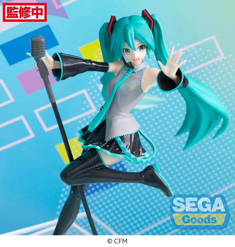 HATSUNE MIKU - Project DIVA MEGA39's 15th - Statuette Luminasta 18cm