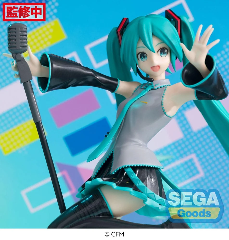 HATSUNE MIKU - Project DIVA MEGA39's 15th - Statuette Luminasta 18cm