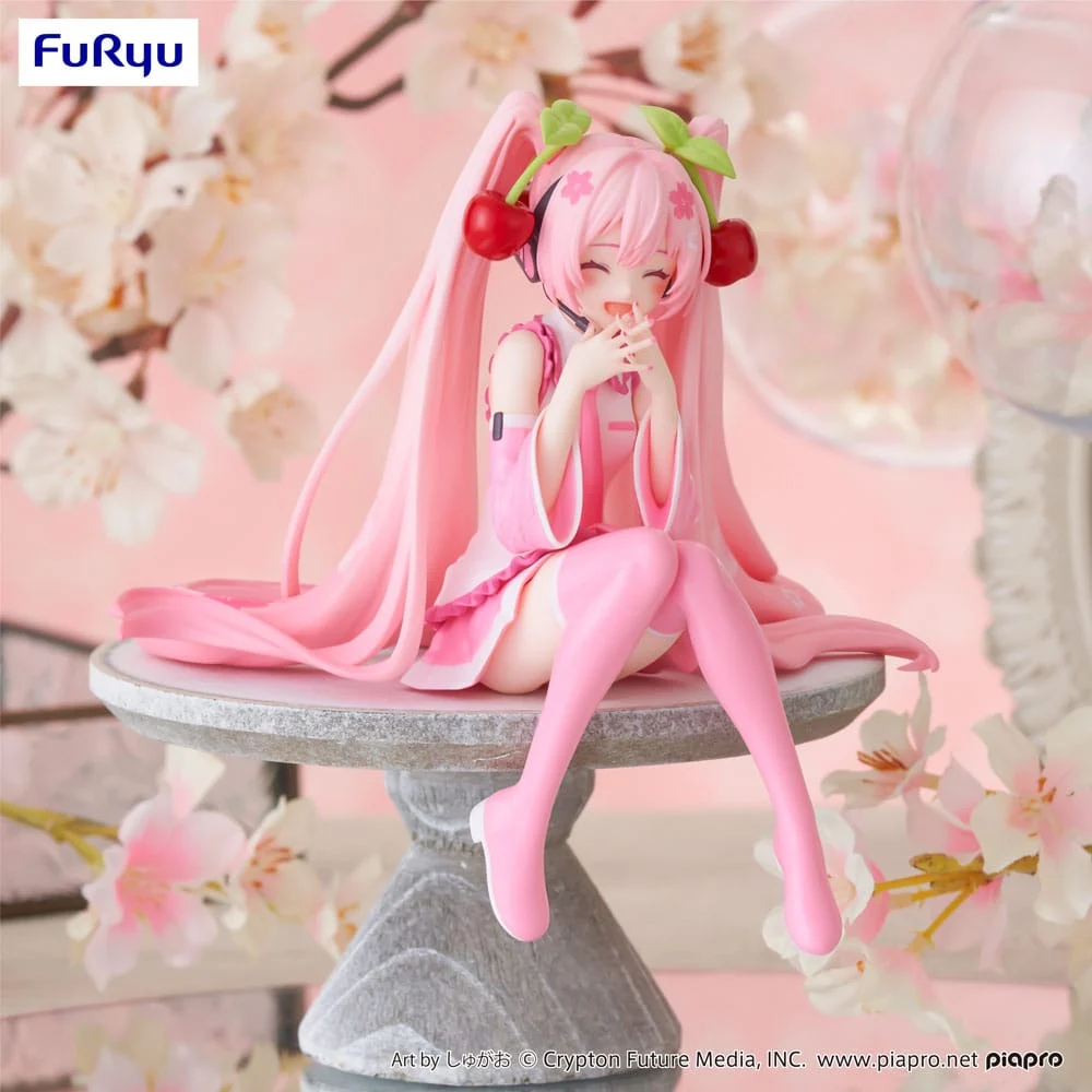 HATSUNE MIKU - Sakura Miku 2023 Smile - Statuette Noodle Stopper 12cm