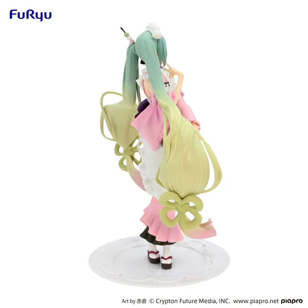 HATSUNE MIKU - Green Tea Cherry Blossom - Statue Exceed Creative 20cm