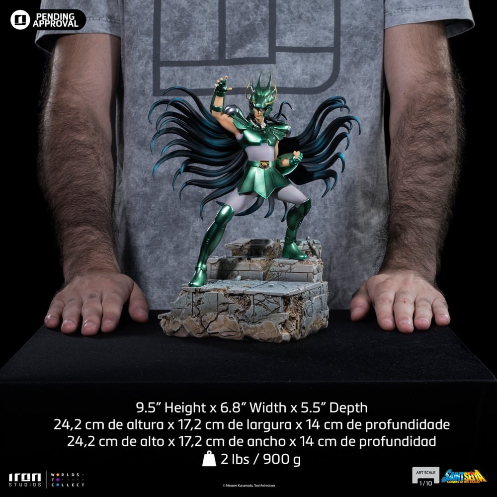 SAINT SEIYA - Dragon Shiryu -Statuette Art Scale 1/10 24.2cm