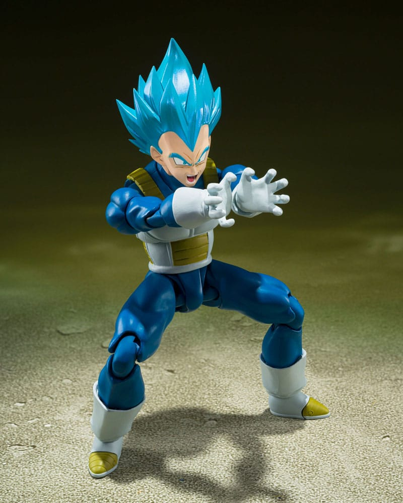 DRAGON BALL SUPER - SSGSS Vegeta - Figurine S.H. Figuarts 14cm