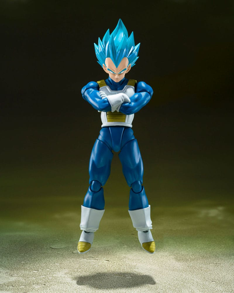 DRAGON BALL SUPER - SSGSS Vegeta - Figurine S.H. Figuarts 14cm