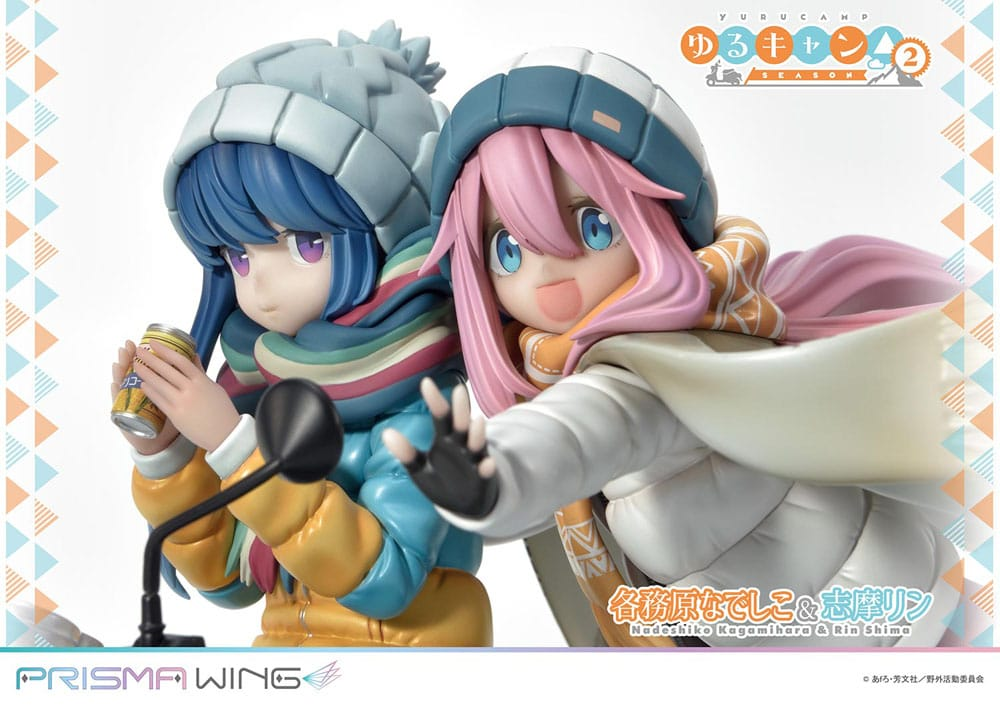 AU GRAND AIR - Nadeshiko & Rin - Statuette Prisma Wing 24cm