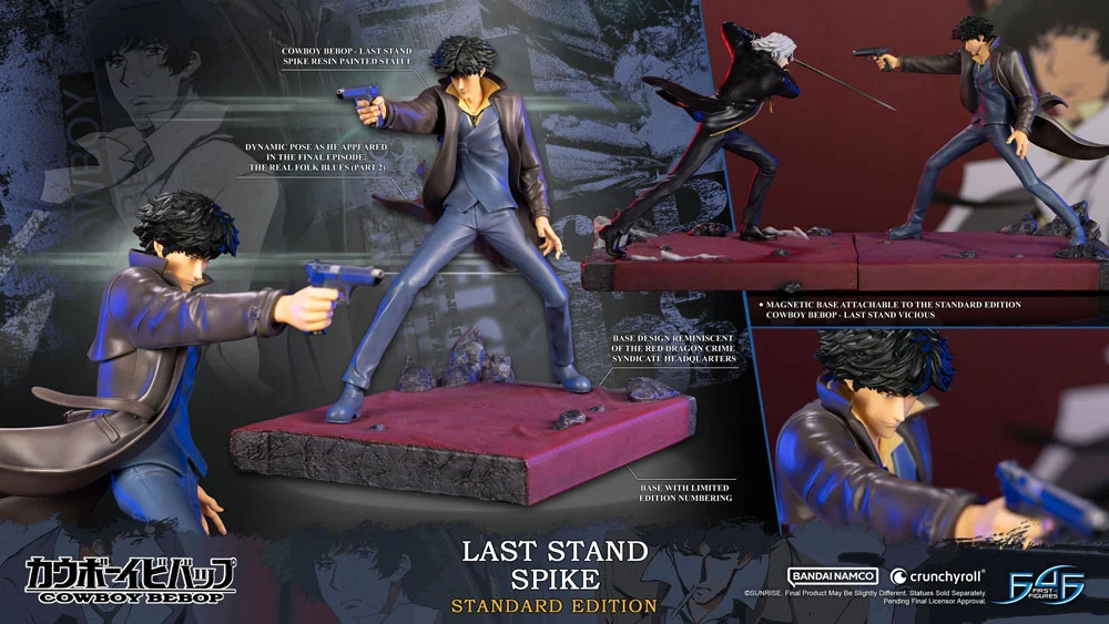 COWBOY BEBOP - Spike "Last Stand" - Statuette 28cm