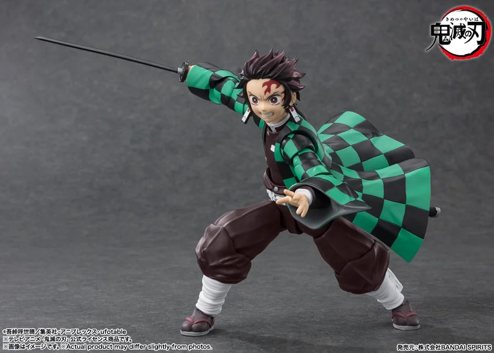 DEMON SLAYER - Tanjiro Kamado - Figurine S.H. Figuarts 14cm