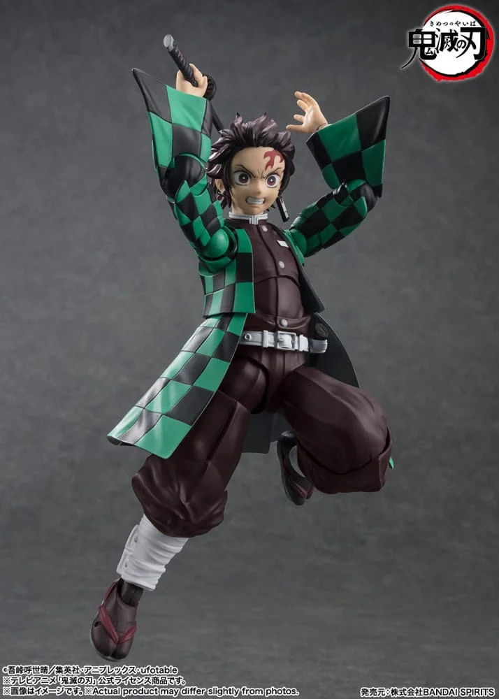 DEMON SLAYER - Tanjiro Kamado - Figurine S.H. Figuarts 14cm