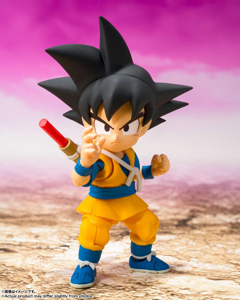 DRAGON BALL DAIMA - Mini Son Goku - Figurine S.H. Figuarts 7cm