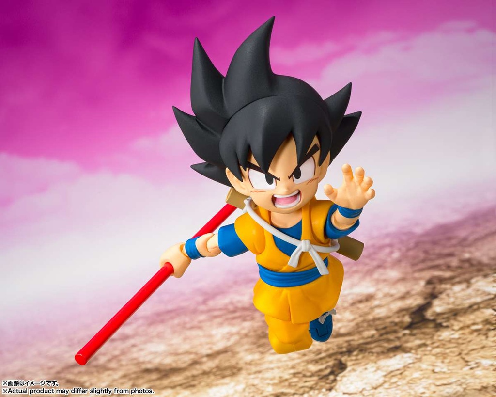 DRAGON BALL DAIMA - Mini Son Goku - Figurine S.H. Figuarts 7cm