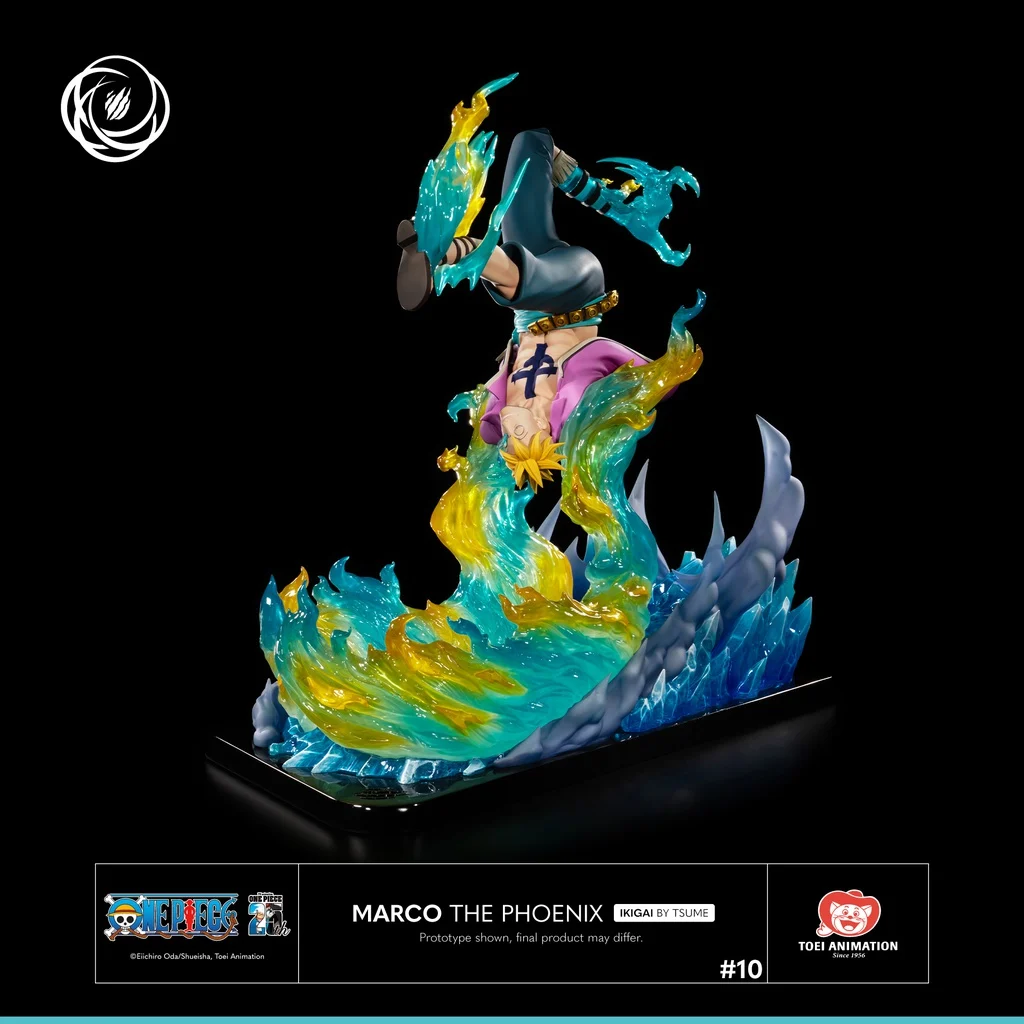 ONE PIECE - Marco The Phoenix - Statue Résine 1/6 By Tsume - 37cm