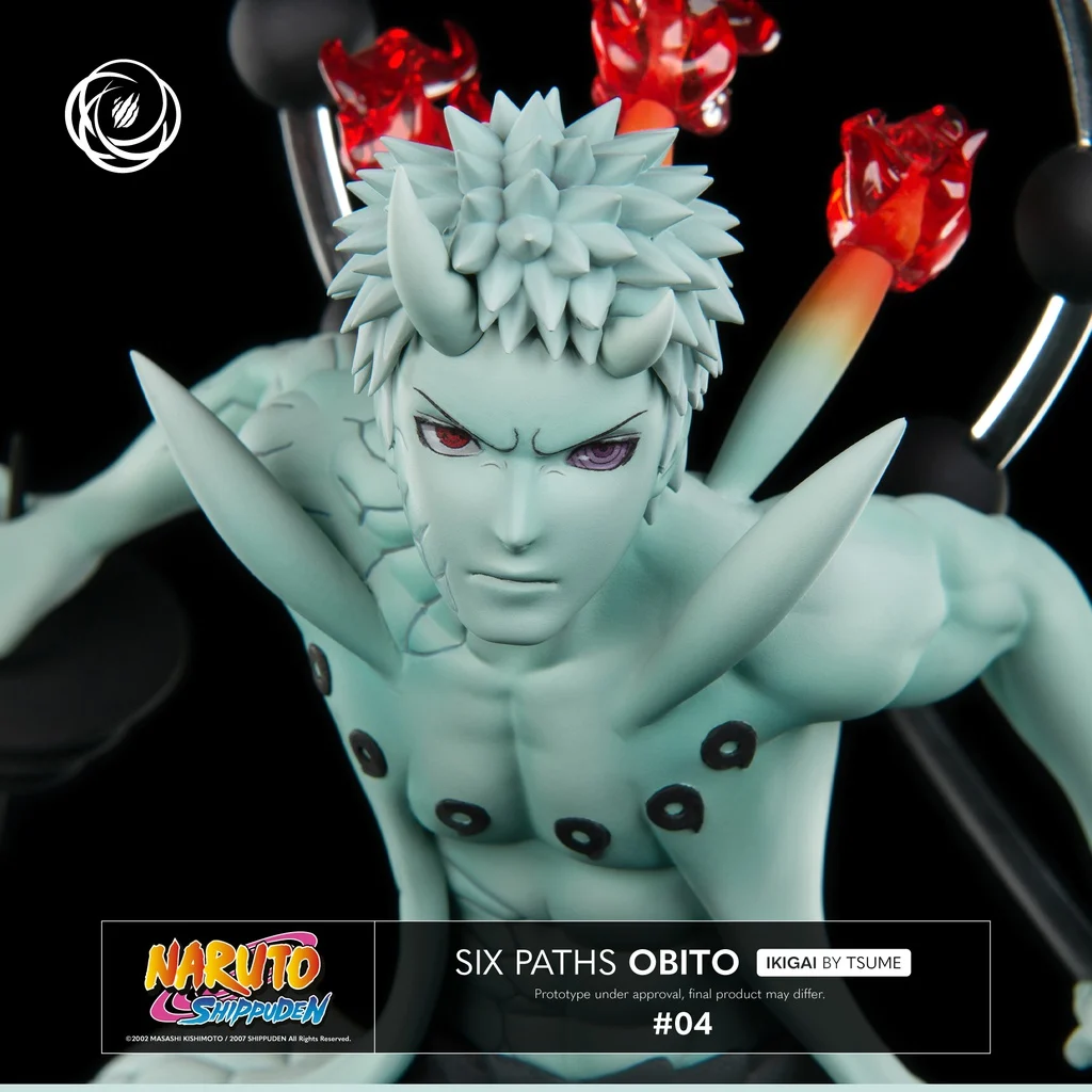 NARUTO SHIPPUDEN - Six Paths Obito - Statue Résine By Tsume 41cm