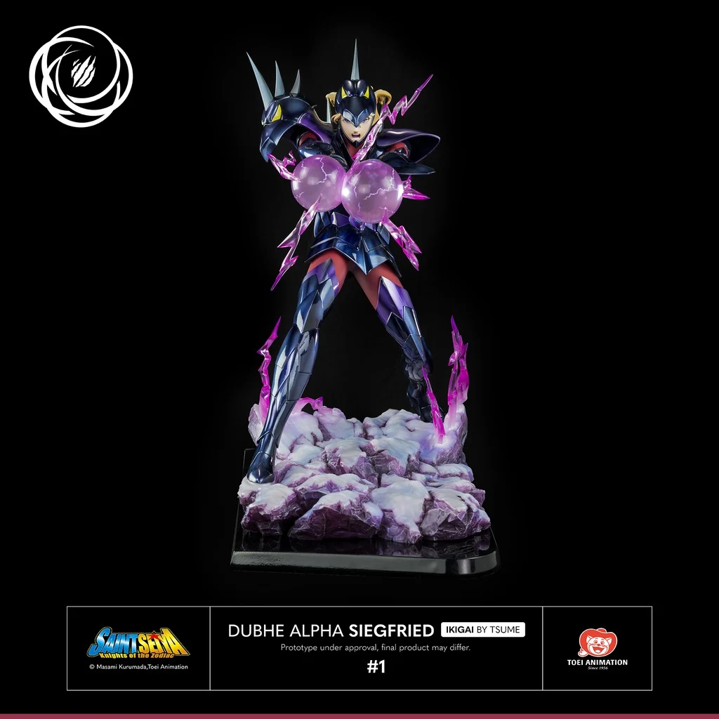 SAINT SEIYA - Dubhe Alpha Siegfried - Statue Résine By Tsume 35cm