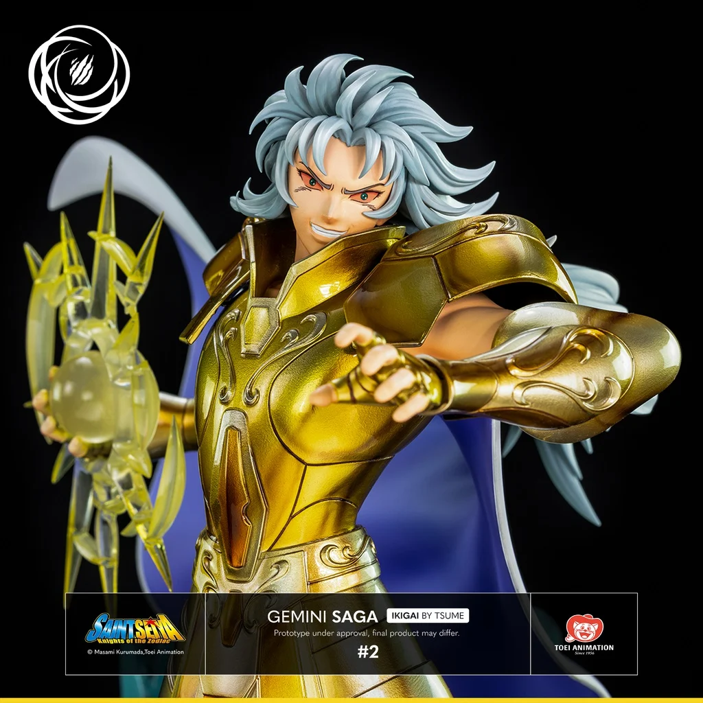 SAINT SEIYA - Gemini - Statue Ikigai Résine 1/6 By Tsume 37cm