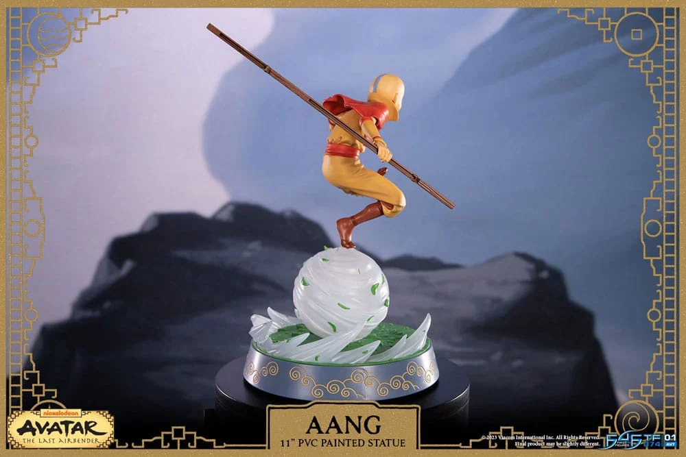 AVATAR LE DERNIER MAITRE DE L'AIR - Aang - Statuette Standard Ed. 27cm