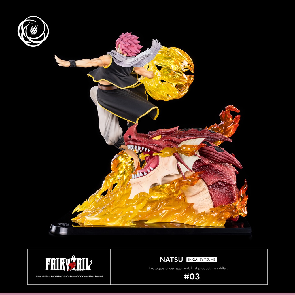 Tsume Art - IKIGAI 1/6 - Fairy Tail - Natsu Dragneel Statue 36cm