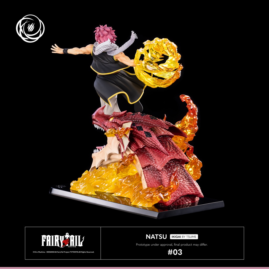 Tsume Art - IKIGAI 1/6 - Fairy Tail - Natsu Dragneel Statue 36cm