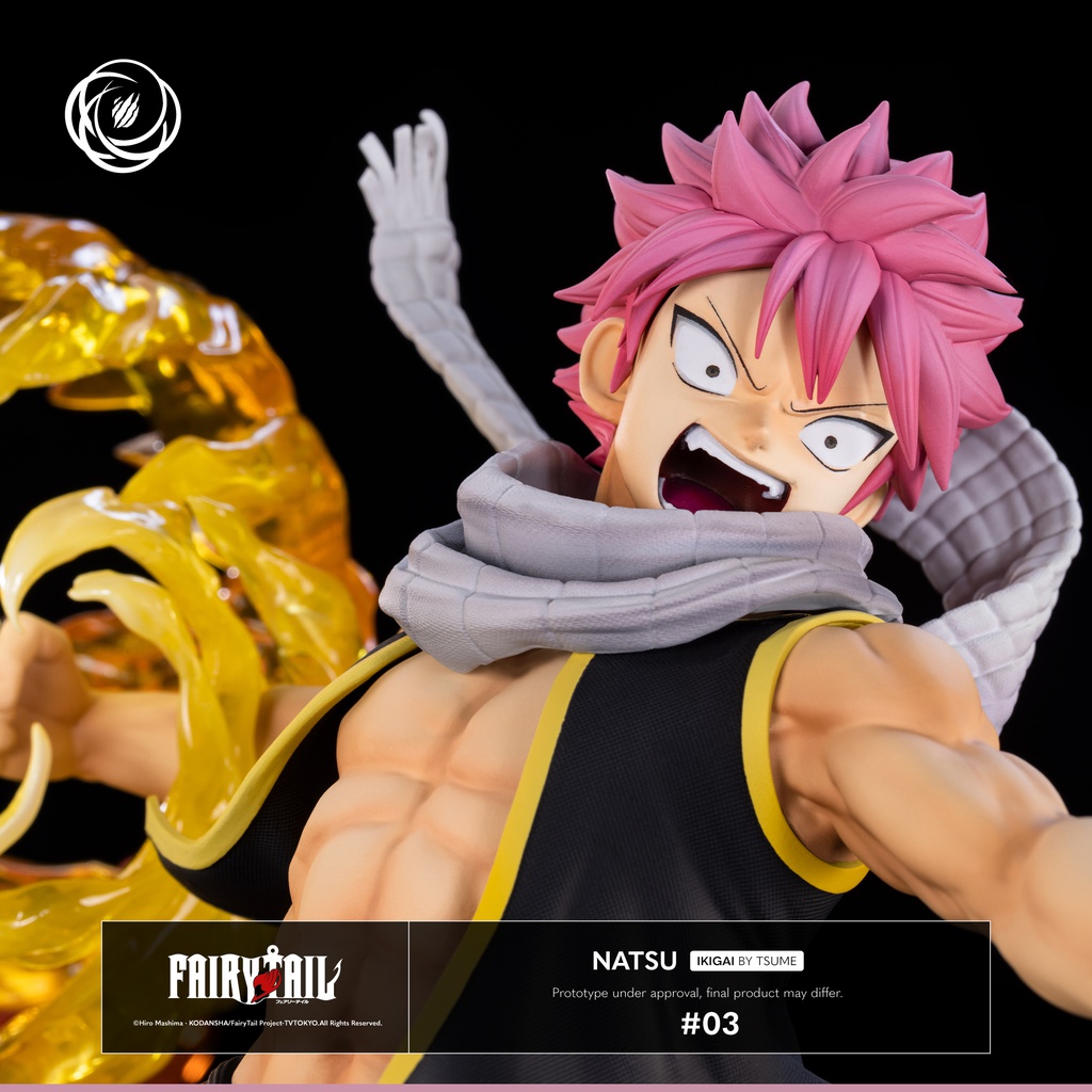 Tsume Art - IKIGAI 1/6 - Fairy Tail - Natsu Dragneel Statue 36cm