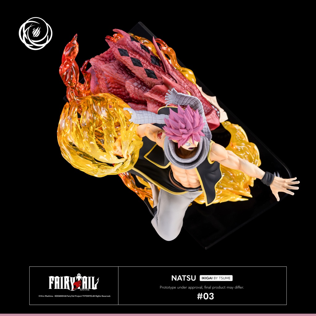 Tsume Art - IKIGAI 1/6 - Fairy Tail - Natsu Dragneel Statue 36cm