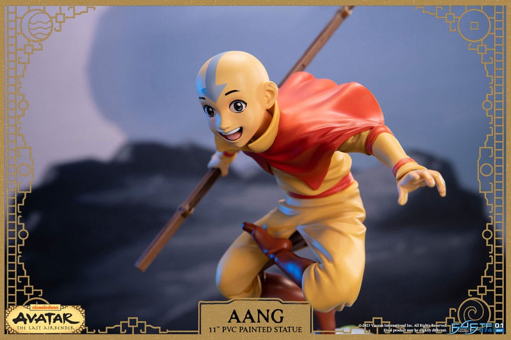 AVATAR LE DERNIER MAITRE DE L'AIR - Aang - Statuette Standard Ed. 27cm