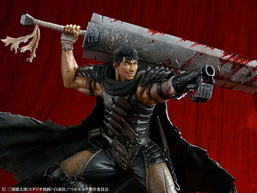 BERSERK - Guts "Black Swordsman" - Statuette 1/7 26cm