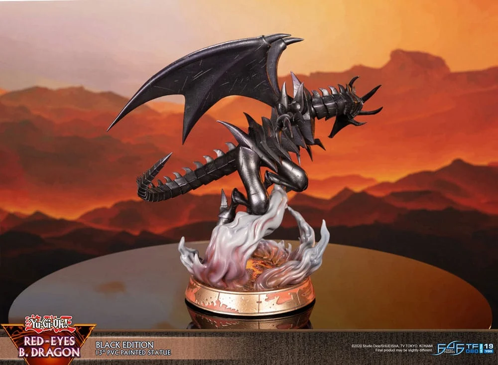 YU-GI-OH! - Dragon noir aux yeux rouges - Statuette 33cm