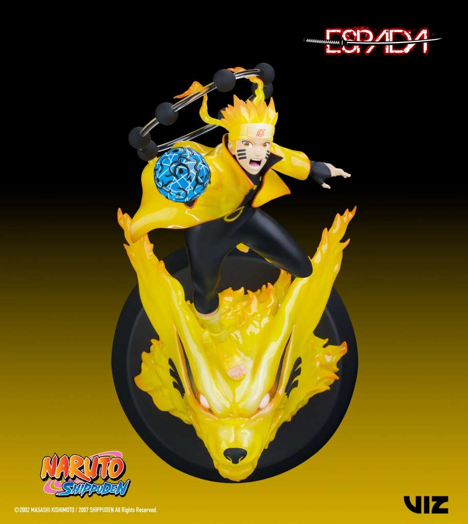 NARUTO SHIPPUDEN - Naruto & Kurama - Statuette Murale PVC 1/8 25cm