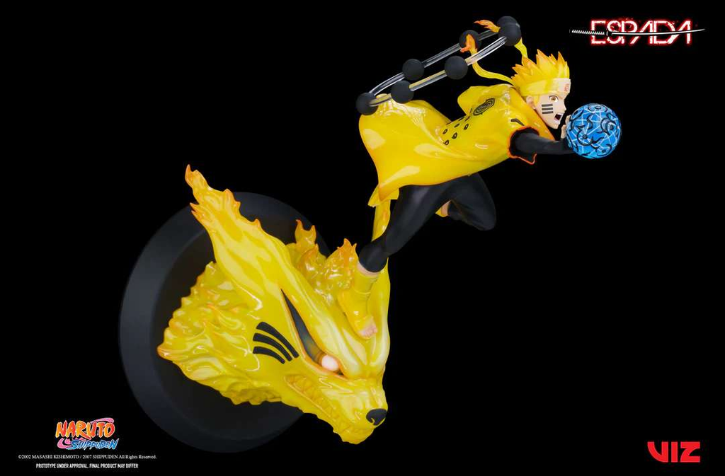 NARUTO SHIPPUDEN - Naruto & Kurama - Statuette Murale PVC 1/8 25cm