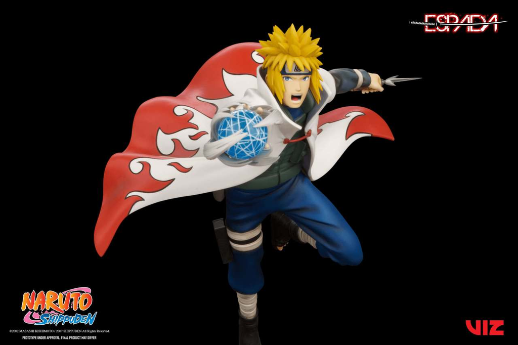 NARUTO SHIPPUDEN - Minato - Statuette Murale PVC 1/8 30cm