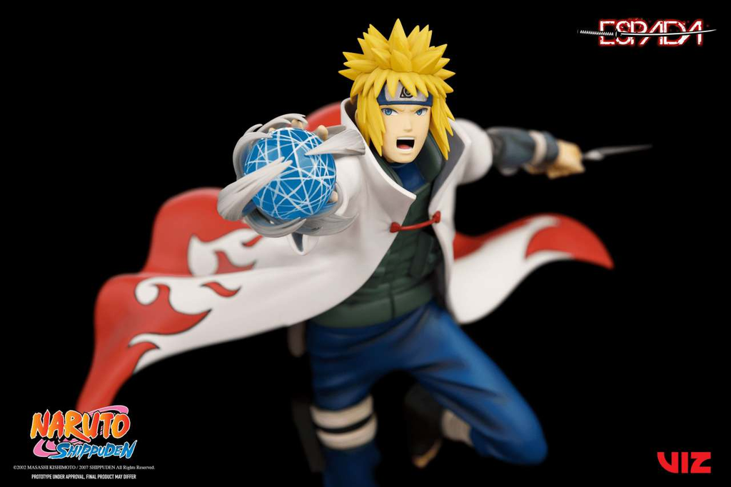 NARUTO SHIPPUDEN - Minato - Statuette Murale PVC 1/8 30cm