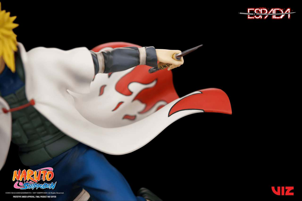 NARUTO SHIPPUDEN - Minato - Statuette Murale PVC 1/8 30cm