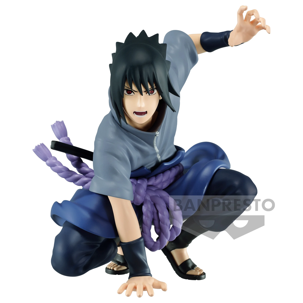 NARUTO SHIPPUDEN - Uchiha Sasuke - Figurine Panel Spectacle 9cm