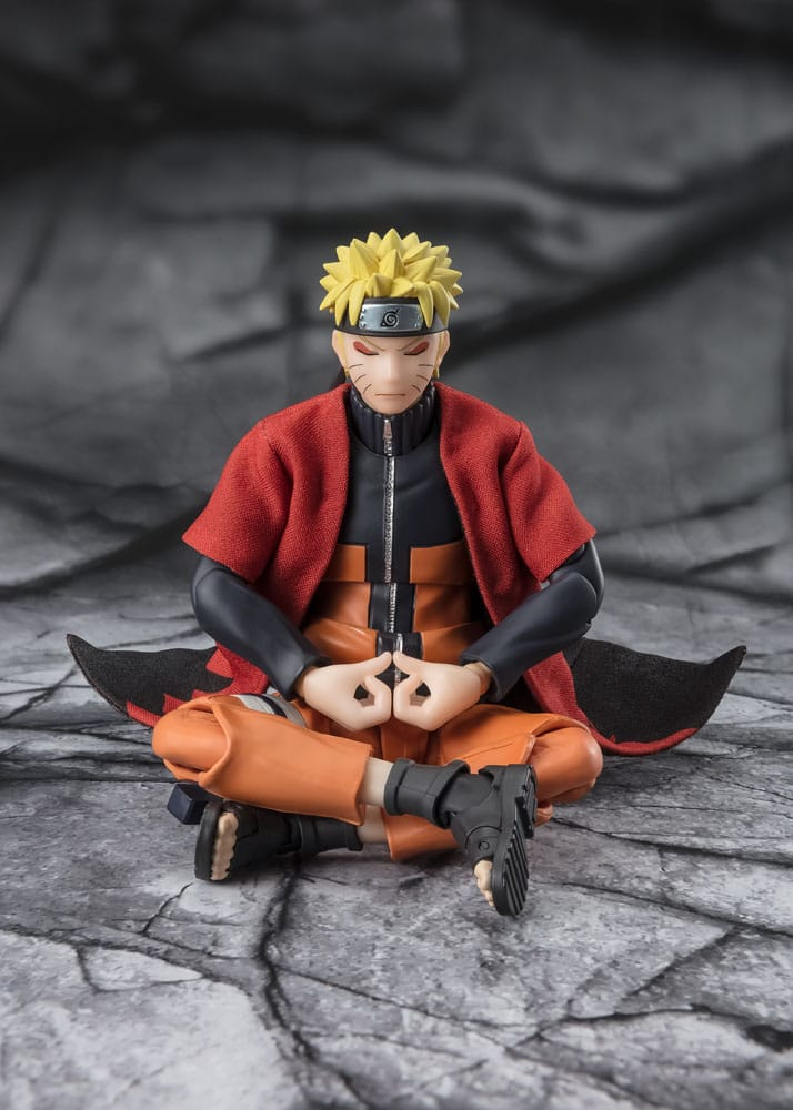 NARUTO SHIPPUDEN - Naruto (Sage Mode) - Figurine S.H. Figuarts 15cm