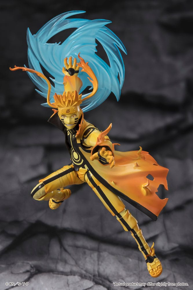 NARUTO - Naruto (Kurama Link Mode) - Figurine S.H. Figuarts 15cm