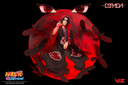 NARUTO SHIPPUDEN - Itachi Uchiha - Statuette de mur 25cm