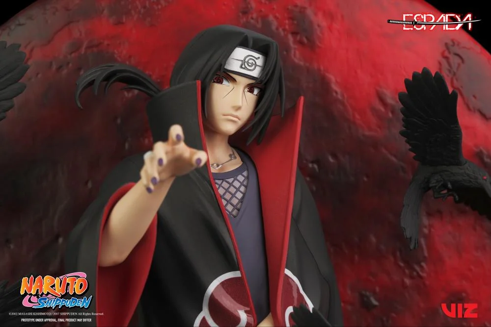 NARUTO SHIPPUDEN - Itachi Uchiha - Statuette de mur 25cm