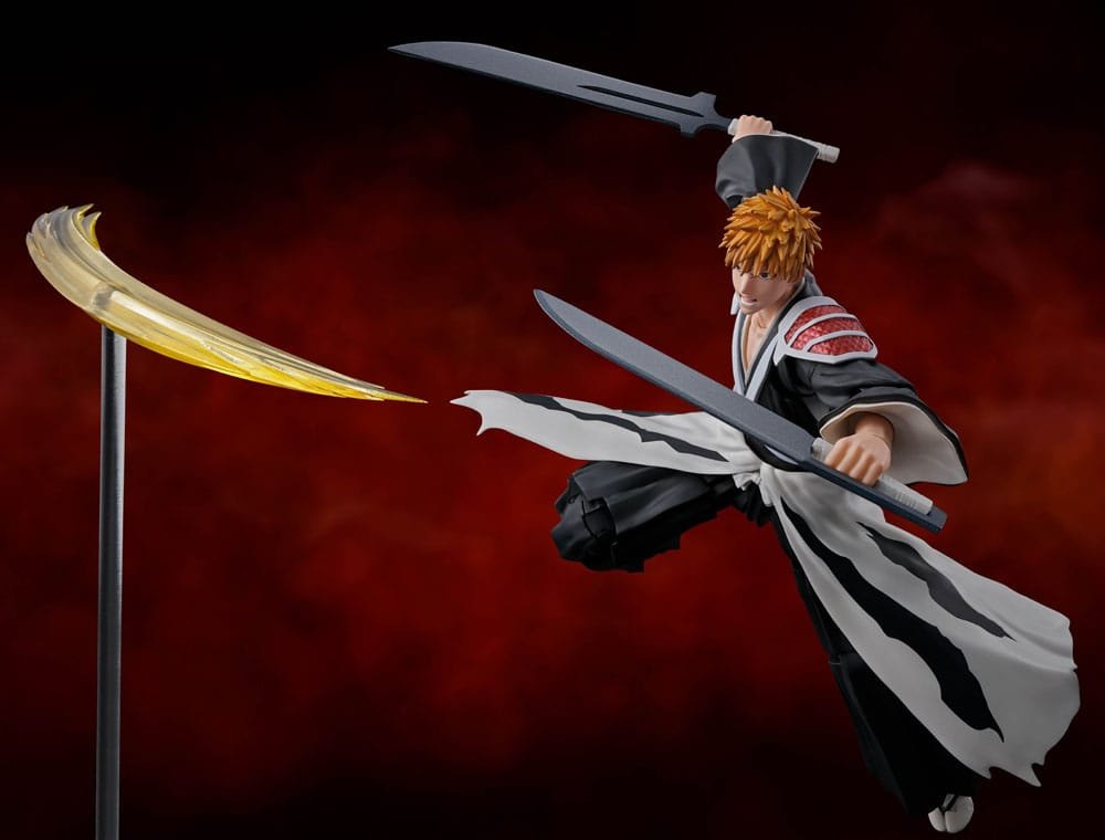 BLEACH - Ichigo "Dual Zangetsu" - Figurine S.H. Figuarts 16cm