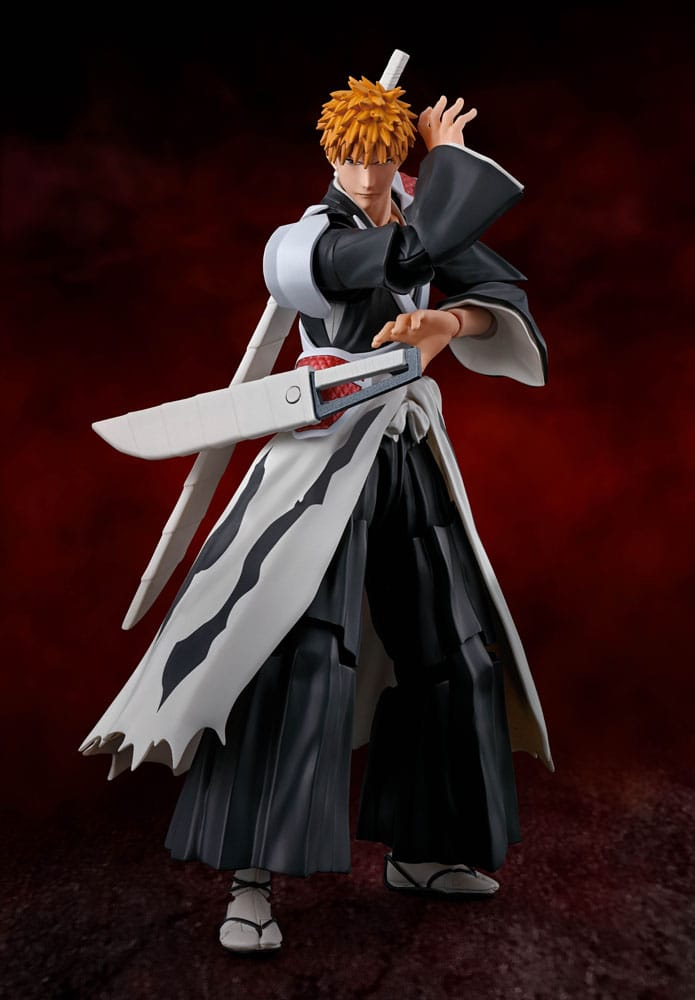 BLEACH - Ichigo "Dual Zangetsu" - Figurine S.H. Figuarts 16cm