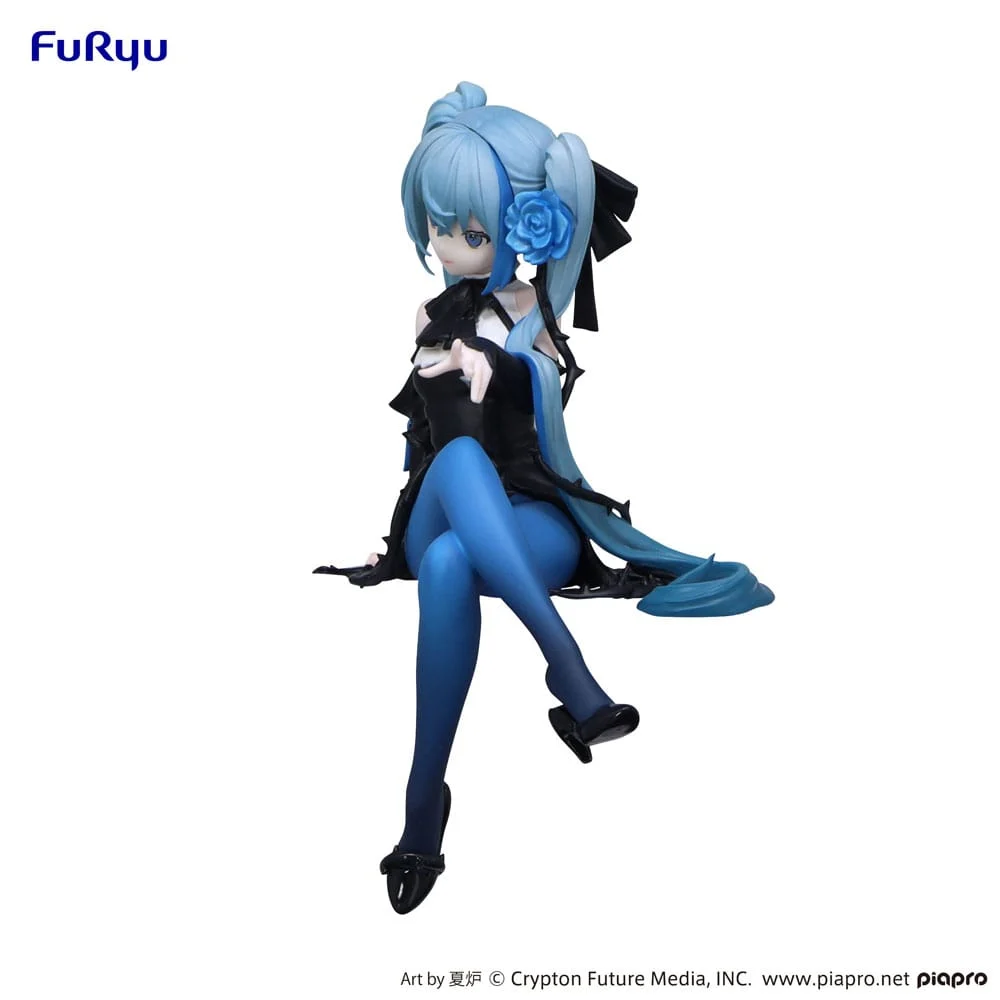 HATSUNE MIKU - Blue Rose - Statuette Noodle Stopper 14cm