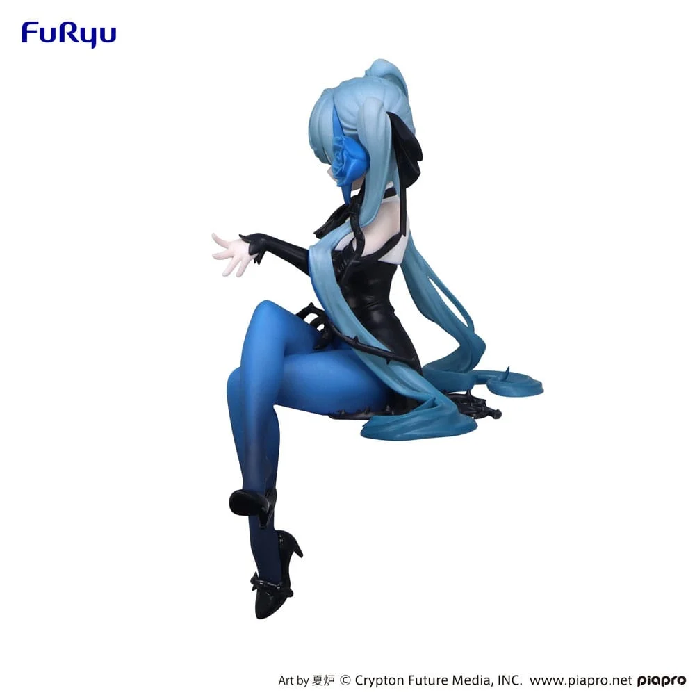 HATSUNE MIKU - Blue Rose - Statuette Noodle Stopper 14cm