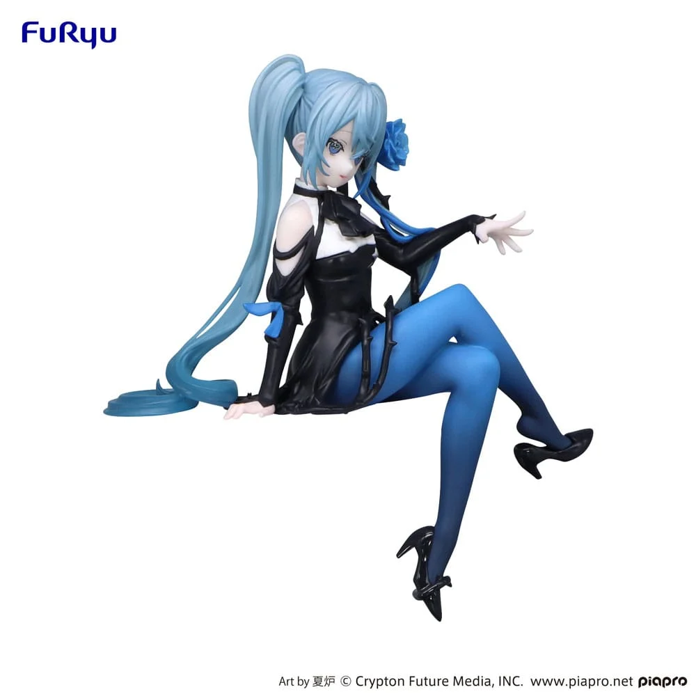 HATSUNE MIKU - Blue Rose - Statuette Noodle Stopper 14cm