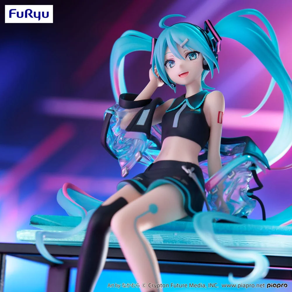 HATSUNE MIKU - Neon Cyber - Statuette Noodle Stopper 16cm