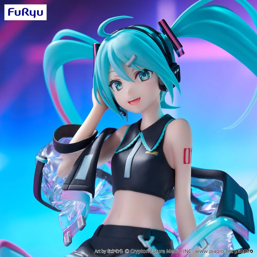 HATSUNE MIKU - Neon Cyber - Statuette Noodle Stopper 16cm