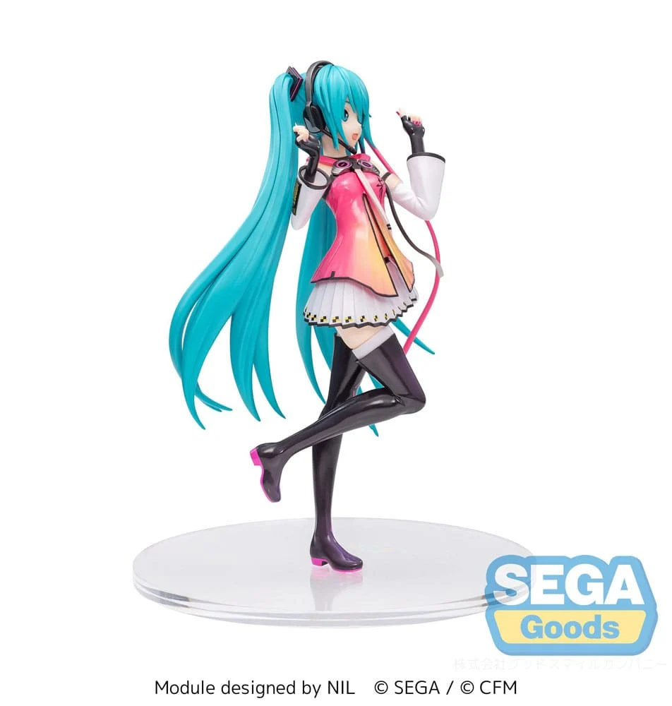 HATSUNE MIKU - Project DIVA MEGA39's - Statuette Luminasta 18cm