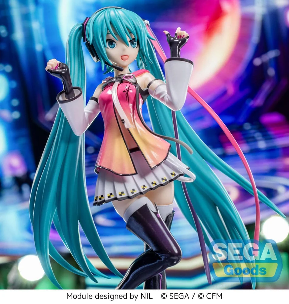 HATSUNE MIKU - Project DIVA MEGA39's - Statuette Luminasta 18cm