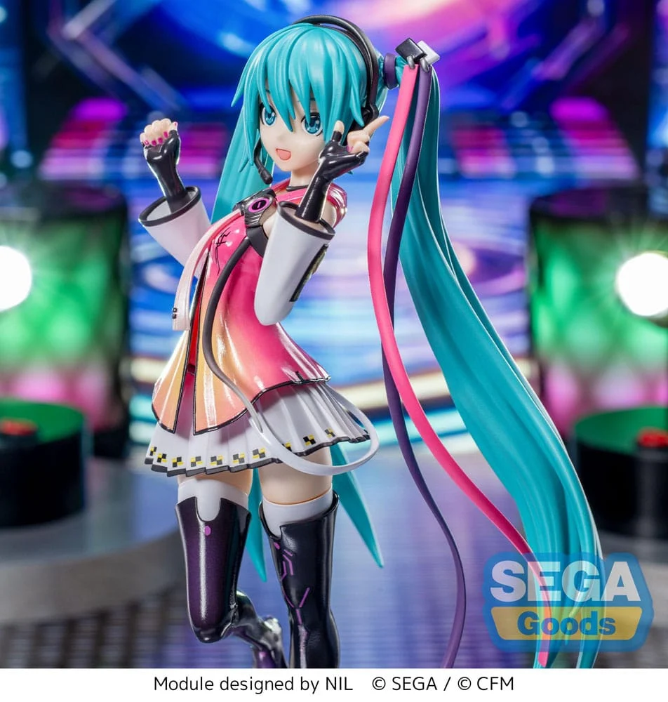 HATSUNE MIKU - Project DIVA MEGA39's - Statuette Luminasta 18cm