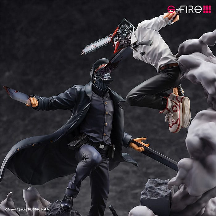 CHAINSAW MAN - Chainsaw Man VS Samurai S. -Statue Super Situation 26cm