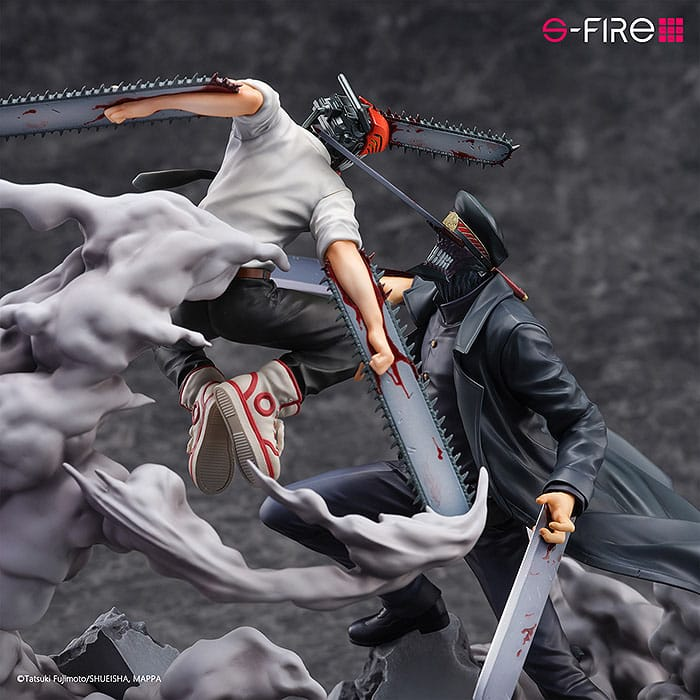 CHAINSAW MAN - Chainsaw Man VS Samurai S. -Statue Super Situation 26cm