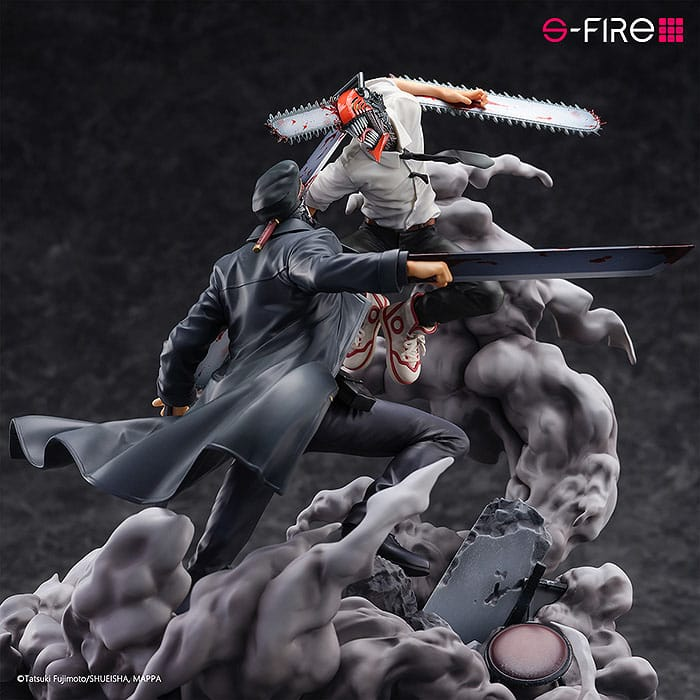 CHAINSAW MAN - Chainsaw Man VS Samurai S. -Statue Super Situation 26cm