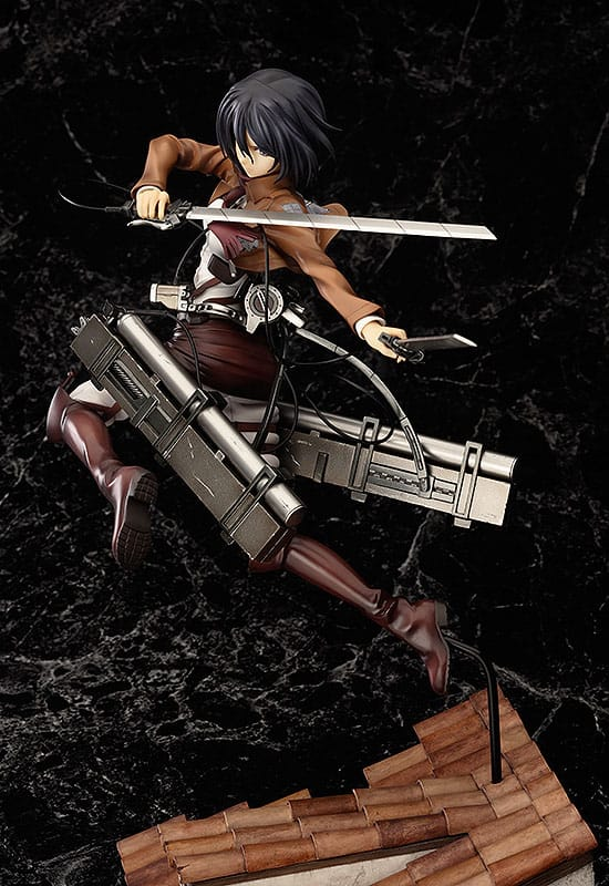 L'ATTAQUE DES TITANS - Mikasa Ackerman "Deluxe" - Statuette 1/8 28cm